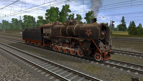 Trainz Railroad Simulator 2019: CO17-4373 Russian Loco and Tender screenshot