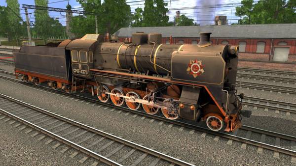 Trainz Railroad Simulator 2019: CO17-4373 Russian Loco and Tender screenshot