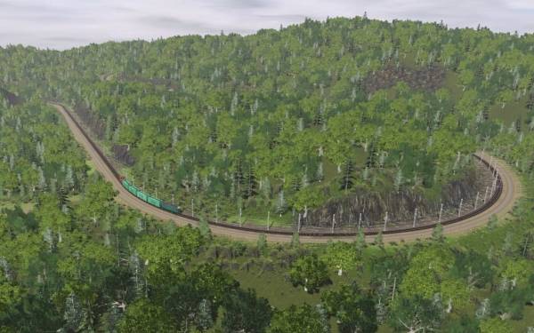 Trainz Railroad Simulator 2019: Coalmint Mountains Railroad screenshot