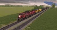 Trainz Railroad Simulator 2019: CP SD40-2 #5865-5879 Dual Flags screenshot thumbnail