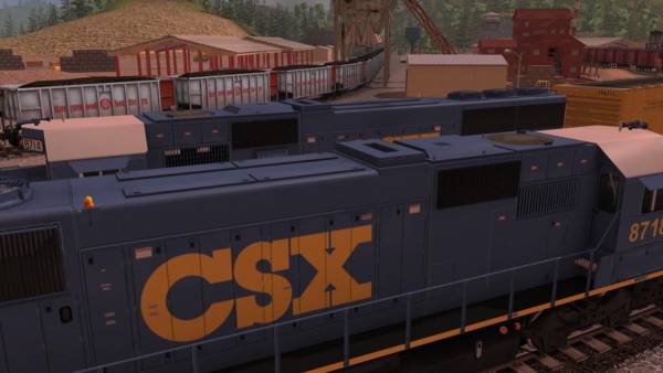Trainz Railroad Simulator 2019: CSX EMD SD60 screenshot