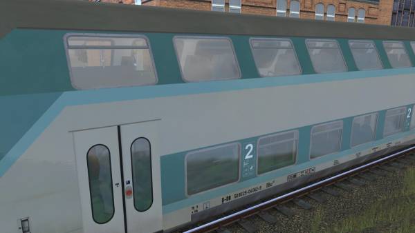 Trainz Railroad Simulator 2019: DBuz 747 Passenger Cars screenshot