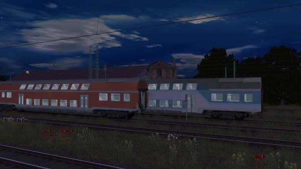 Trainz Railroad Simulator 2019: DBuz 747 Passenger Cars screenshot