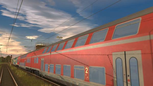 Trainz Railroad Simulator 2019: DBuz 747 Passenger Cars screenshot