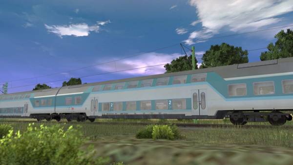 Trainz Railroad Simulator 2019: DBuz 747 Passenger Cars screenshot