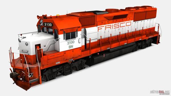 Trainz Railroad Simulator 2019: EMD GP50 - FRISCO screenshot