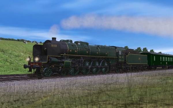 Trainz Railroad Simulator 2019: Est/Etat 241A Mountain Locomotives screenshot