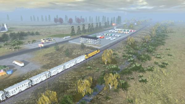 Trainz Railroad Simulator 2019: Fall Harvest Nebraska screenshot