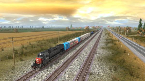 Trainz Railroad Simulator 2019: Fall Harvest Nebraska screenshot