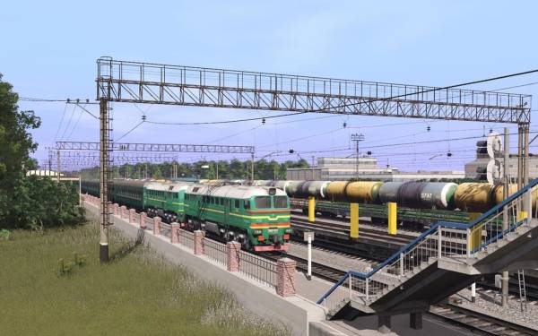 Trainz Railroad Simulator 2019: Inzer - South Ural Mountains screenshot