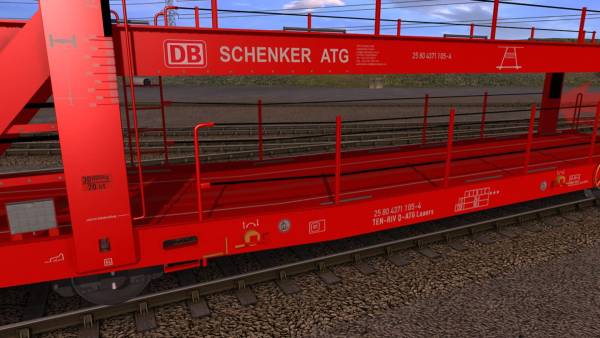 Trainz Railroad Simulator 2019: Laaers Car Transporter screenshot