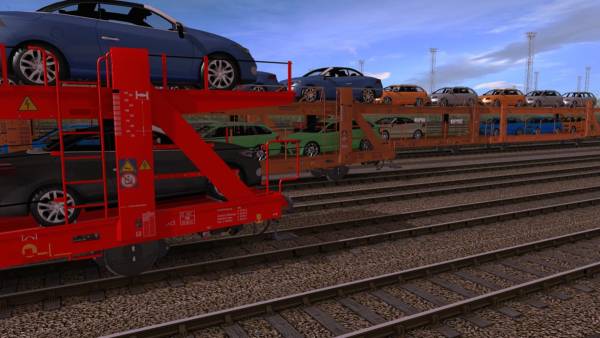 Trainz Railroad Simulator 2019: Laaers Car Transporter screenshot