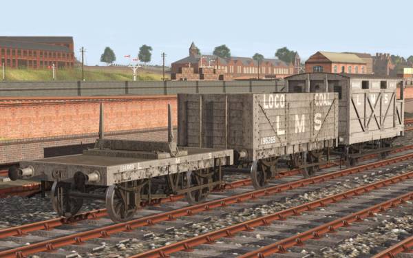 Trainz Railroad Simulator 2019: LMS/NSR Wagon Pack 1 screenshot