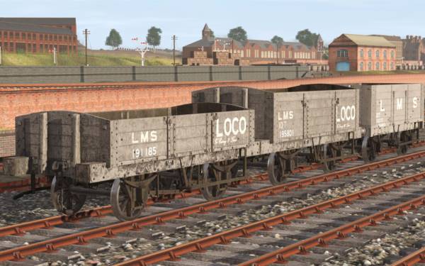 Trainz Railroad Simulator 2019: LMS/NSR Wagon Pack 1 screenshot