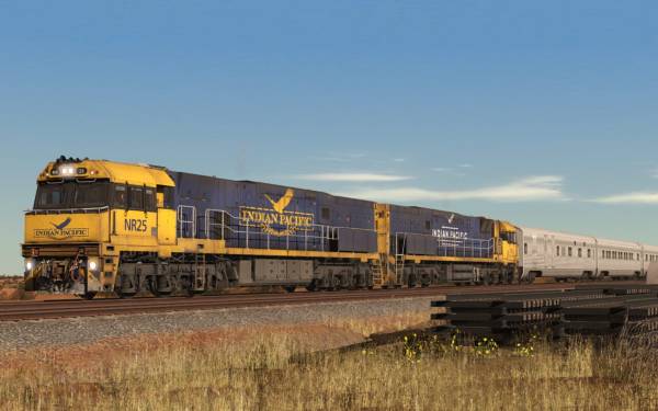 Trainz Railroad Simulator 2019: NR Class Locomotive - JBR Indian Pacific Pack screenshot