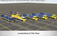 Trainz Railroad Simulator 2019: NR Class Locomotive - JBR Indian Pacific Pack screenshot thumbnail