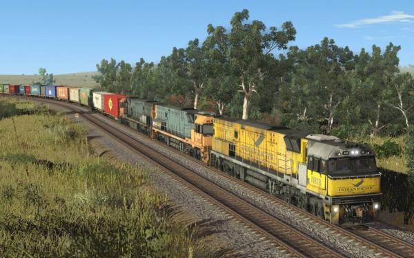 Trainz Railroad Simulator 2019: NR Class Locomotive - JBR Indian Pacific Pack screenshot