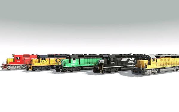 Trainz Railroad Simulator 2019: Pro Train - SD40-2 Loco Bundle 1 screenshot