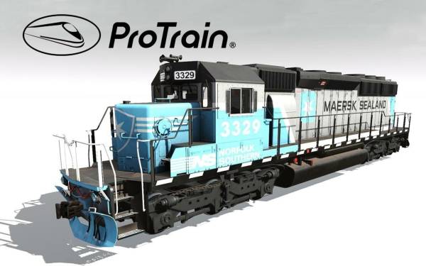 Trainz Railroad Simulator 2019: Pro Train - SD40-2 Loco Bundle 2 screenshot