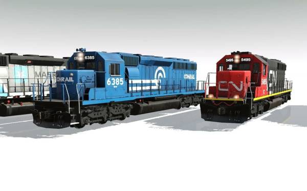 Trainz Railroad Simulator 2019: Pro Train - SD40-2 Loco Bundle 2 screenshot