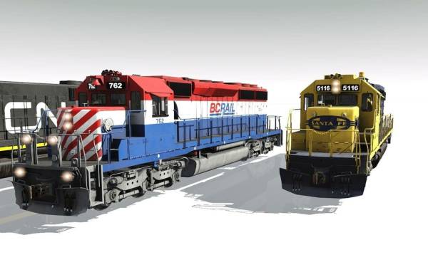 Trainz Railroad Simulator 2019: Pro Train - SD40-2 Loco Bundle 2 screenshot