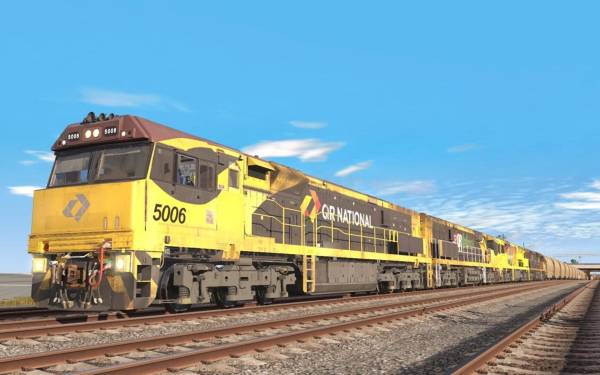 Trainz Railroad Simulator 2019: QR National GE C44aci screenshot