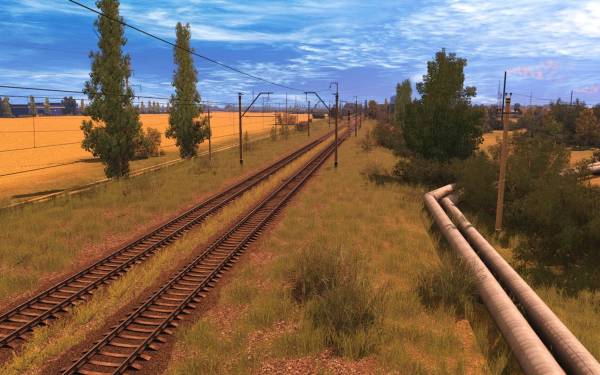 Trainz Railroad Simulator 2019: Rodnye Prostory Route screenshot