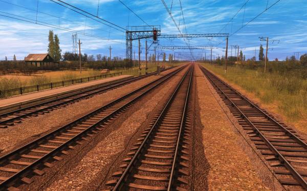 Trainz Railroad Simulator 2019: Rodnye Prostory Route screenshot