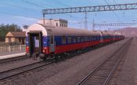 Trainz Railroad Simulator 2019: RZD-UZ-RIC Wagons Praha screenshot thumbnail