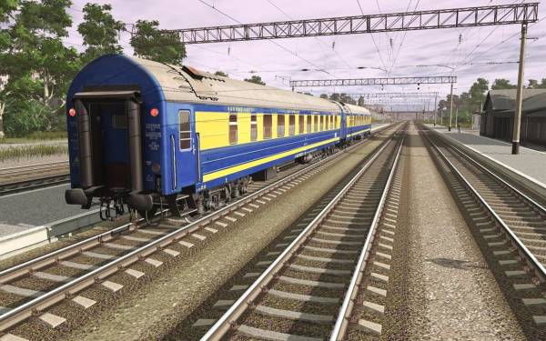 Trainz Railroad Simulator 2019: RZD-UZ-RIC Wagons Praha screenshot