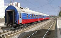 Trainz Railroad Simulator 2019: RZD-UZ-RIC Wagons Praha screenshot thumbnail