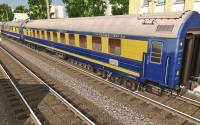 Trainz Railroad Simulator 2019: RZD-UZ-RIC Wagons Praha screenshot thumbnail