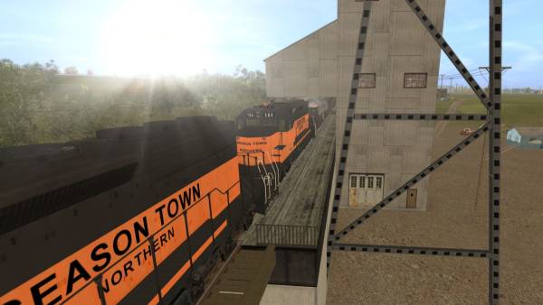 Trainz Railroad Simulator 2019: Season Town Northern Rail Road Route screenshot