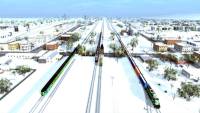 Trainz Railroad Simulator 2019: Season Town Northern Rail Road Route screenshot thumbnail