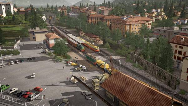 Trainz Railroad Simulator 2019: Sebino Lake, Italy screenshot