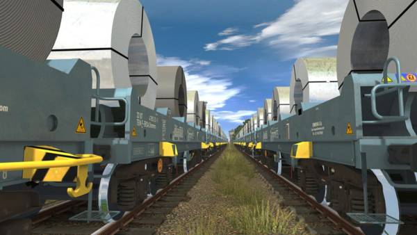 Trainz Railroad Simulator 2019: Shmmns Coil Transporter screenshot