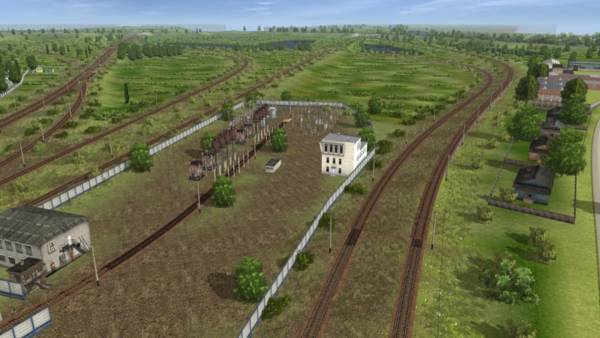 Trainz Railroad Simulator 2019: Trainz Route - Rostovsky Uzel screenshot