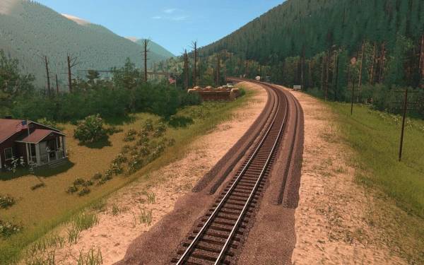 Trainz Railroad Simulator 2019: USA Route - Far Northern Mountains screenshot