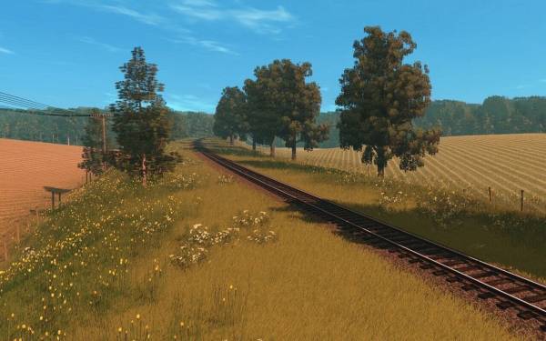 Trainz Railroad Simulator 2019: USA Route - Forest Industry screenshot