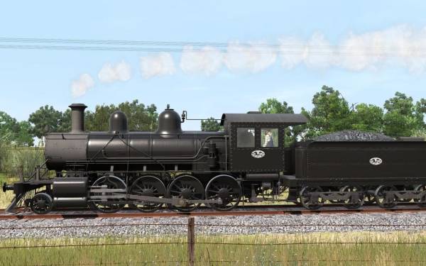 Trainz Railroad Simulator 2019: Victorian Railways V Class FL Black screenshot