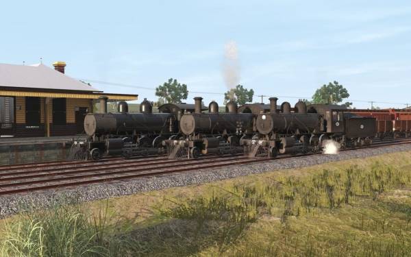 Trainz Railroad Simulator 2019: Victorian Railways V Class FL Black screenshot