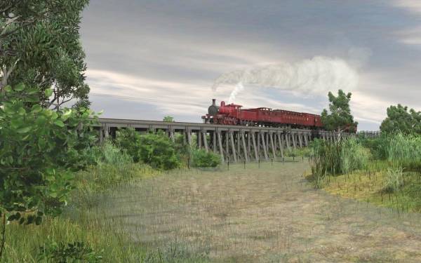 Trainz Railroad Simulator 2019: VR Healesville 1913-1920 TRS19 screenshot