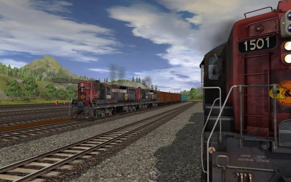 Trainz Railroad Simulator 2019: Willamette & Pacific SD7 #1501 screenshot