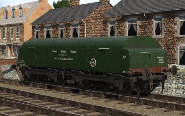 Trainz Railroad Simulator 2022: BR Diesel Brake Tenders screenshot