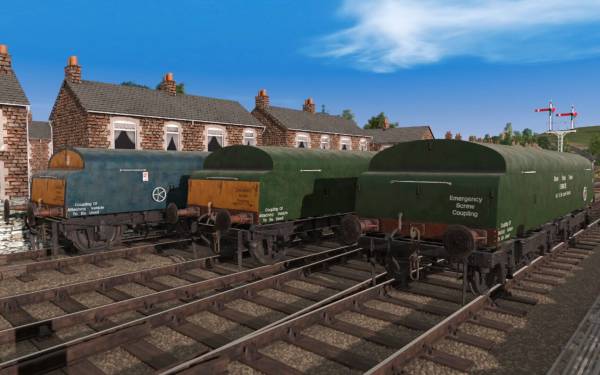 Trainz Railroad Simulator 2022: BR Diesel Brake Tenders screenshot