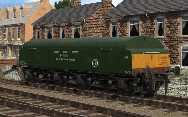 Trainz Railroad Simulator 2022: BR Diesel Brake Tenders screenshot