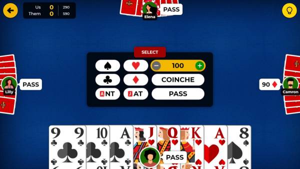Belote 3 in 1 screenshot