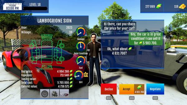 Car Sales Simulator screenshot