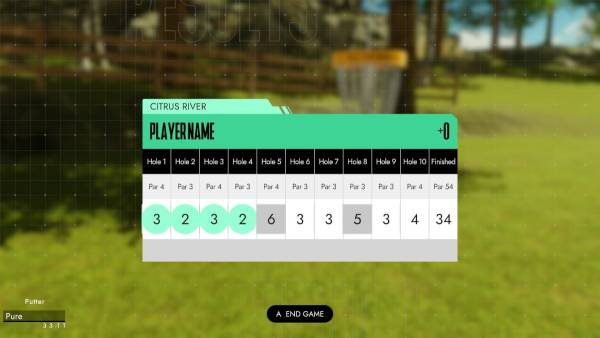 Disc Golf Masters screenshot