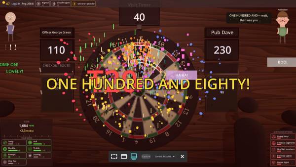 Dorts: A Darts Roguelike screenshot